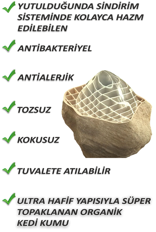 NeoLife Organik Kedi Kumu Özellikleri